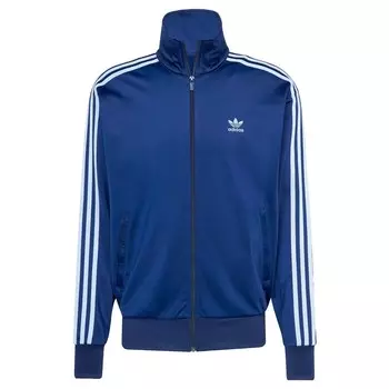 Куртка на молнии ADIDAS ORIGINALS Zip-Up Hoodie Adicolor Classics Firebird, цвет light blue/dark blue