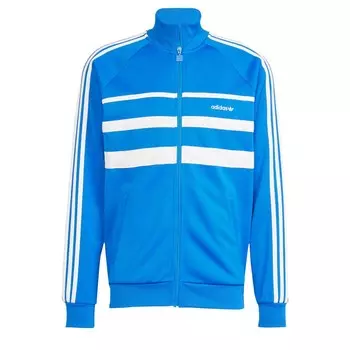 Куртка на молнии ADIDAS ORIGINALS Zip-Up Hoodie The First, синий