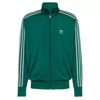 Куртка на молнии ADIDAS ORIGINALS Zip-Up Hoodie Adicolor Classics Firebird, изумрудный