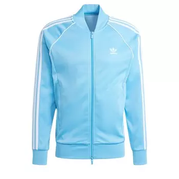 Куртка на молнии ADIDAS ORIGINALS Zip-Up Hoodie Adicolor Classics Sst, синий