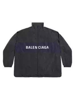 Куртка на молнии Balenciaga, черный