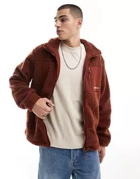 Куртка на молнии борг цвета ржавчины Jack & Jones
