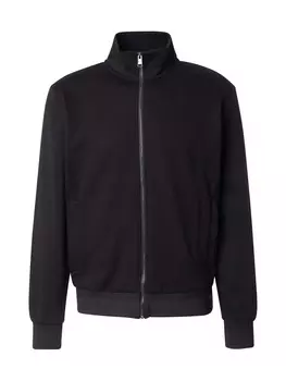 Куртка на молнии BOSS Zip-Up Hoodie H-Shepherd, черный