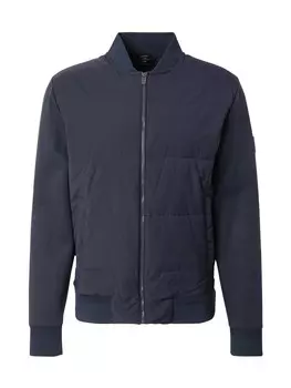 Куртка на молнии BOSS Zip-Up Hoodie H-Skiles 100, темно-синий