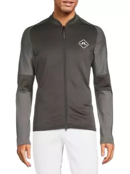 Куртка на молнии Castor с цветными блоками J.Lindeberg, цвет Volcanic Ash