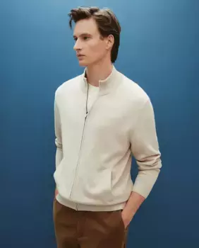 КУРТКА НА МОЛНИИ Dustin, бежевый