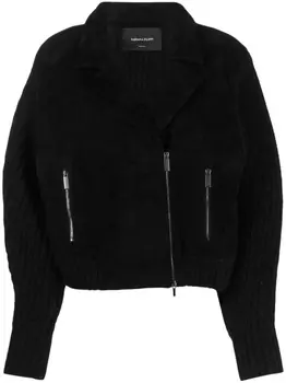 Куртка на молнии Fabiana Filippi, черный