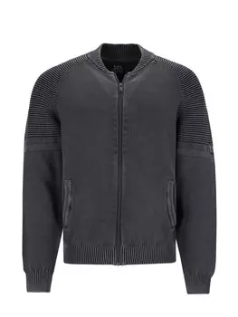 Куртка на молнии HAJO Zip-Up Hoodie, темно-серый