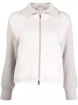 Куртка на молнии Herno, коричневый