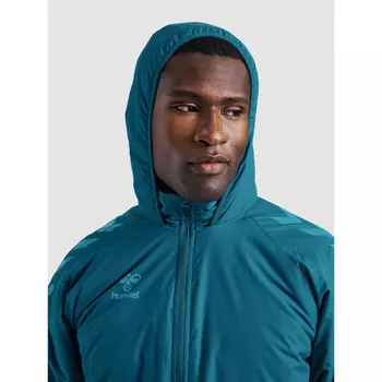 Куртка на молнии Hummel, цвет atlantikblau/lavendelblau/blasses korallenorange