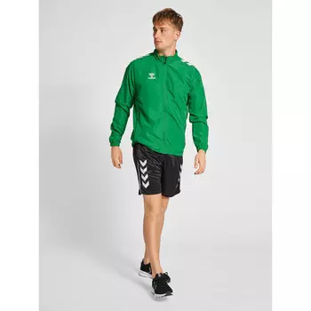 Куртка на молнии Hummel, цвет smaragdgrn/rosa/rosa