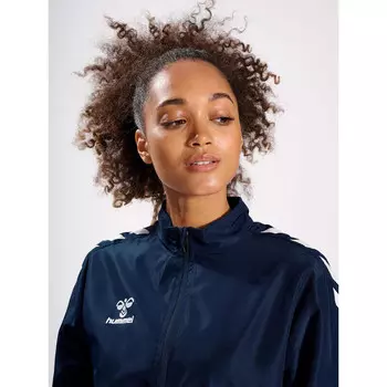 Куртка на молнии Hummel, цвет trkis/navyblau/navyblau