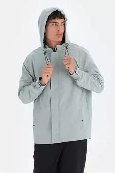 Куртка на молнии и с капюшоном Dagi, зеленый