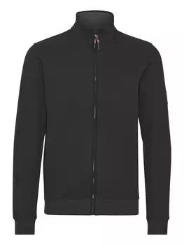 Куртка на молнии INDICODE JEANS Zip-Up Hoodie Arcelio, черный