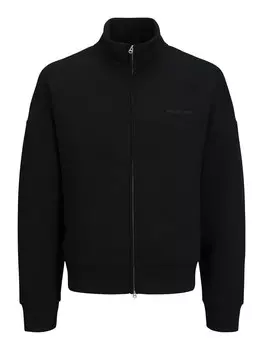 Куртка на молнии JACK & JONES Zip-Up Hoodie JCOKINETIC, черный