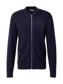 Куртка на молнии JACK & JONES Zip-Up Hoodie JJOTTO, ночной синий
