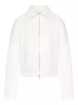 Куртка на молнии MAX MARA, белый