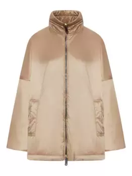 Куртка на молнии MAX MARA, нейтральный