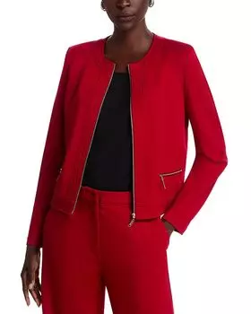 Куртка на молнии Misook, красный