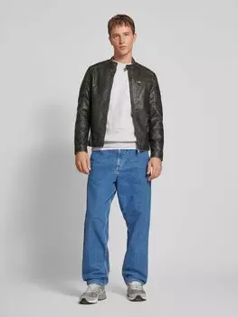 Куртка на молнии модель 'ROCKY' Jack & Jones, черный