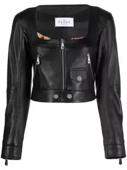 Куртка на молнии Philipp Plein, черный