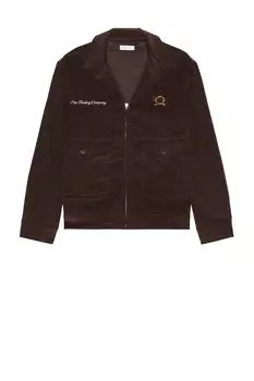 Куртка на молнии Pop Trading Company, цвет delicioso