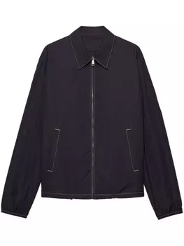 Куртка на молнии Prada, синий