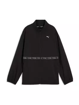 Куртка на молнии PUMA Zip-Up Hoodie, черный
