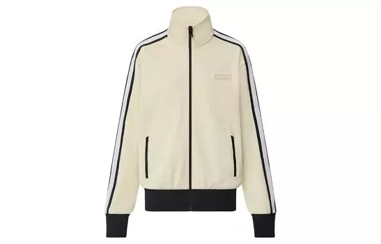Куртка на молнии Racer Stripes LOUIS VUITTON, Ecru