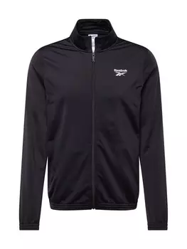 Куртка на молнии Reebok Zip-Up Hoodie, черный