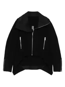 Куртка на молнии Rick Owens, черный