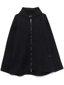 Куртка на молнии с капюшоном BALENCIAGA, синий