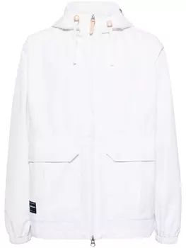 Куртка на молнии с капюшоном и нашивкой-логотипом CHOCOOLATE, белый