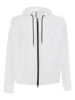 Куртка на молнии с капюшоном Tombolini, белый