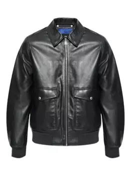 Куртка на молнии с карманами PS Paul Smith, черный