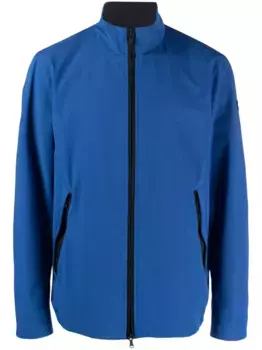 Куртка на молнии с нашивкой-логотипом Paul & Shark, синий