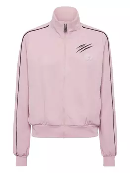 Куртка на молнии с нашивкой-логотипом Plein Sport, розовый