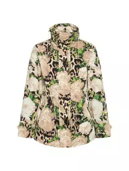 Куртка на молнии с узором Gorski, бежевый