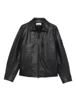 Куртка на молнии Stone Island, черный