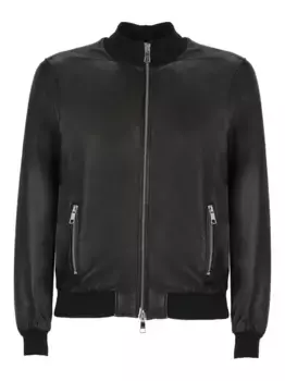 Куртка на молнии THE JACK LEATHERS, черный