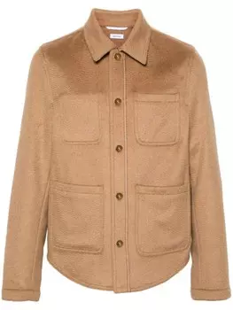 Куртка на молнии Thom Browne, коричневый