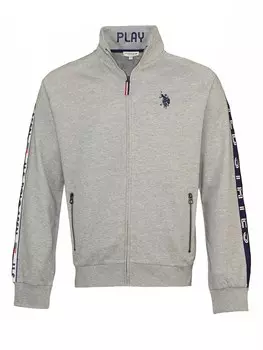 Куртка на молнии U.S. POLO ASSN. Zip-Up Hoodie Tarv, серый
