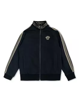 Куртка на молнии Versace Kids Medusa, синий