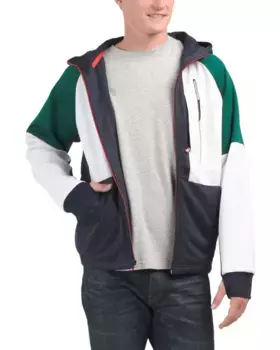 Куртка на молнии во всю длину, изготовленная из экологически чистых материалов Nautica, белый