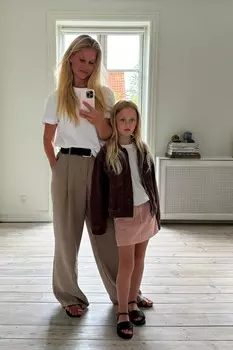Куртка на молнии ZARA, коричневый