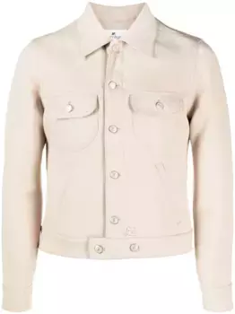 Куртка на пуговицах Courrges, коричневый