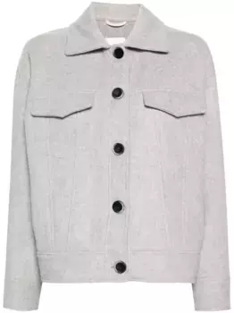 Куртка на пуговицах Eleventy, серый