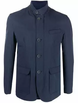 Куртка на пуговицах Herno, синий