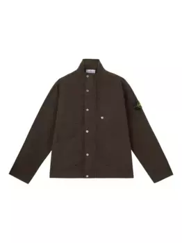 Куртка на пуговицах Stone Island, зеленый