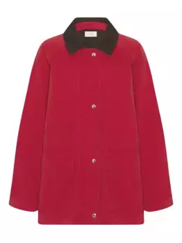 Куртка на пуговицах THE ROW, красный